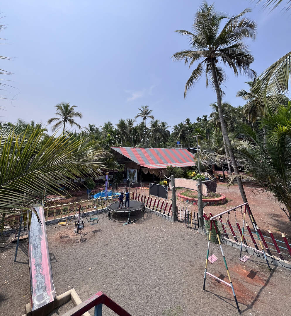 Children’s park area as seen from the top of the watch tower